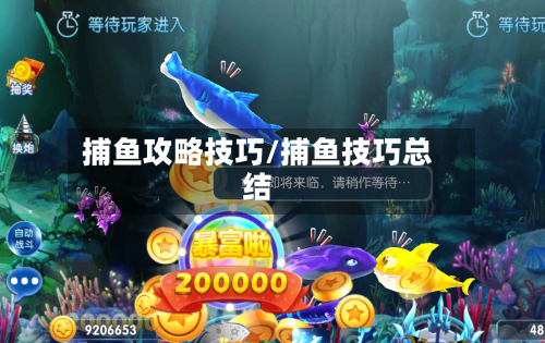 捕鱼攻略技巧/捕鱼技巧总结-第2张图片