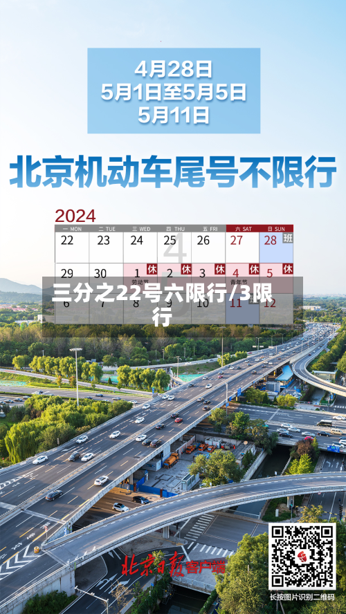 三分之22号六限行/3限行