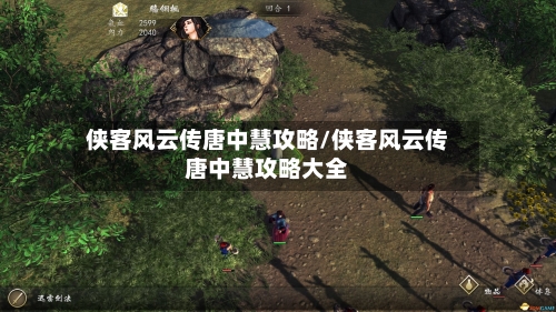 侠客风云传唐中慧攻略/侠客风云传唐中慧攻略大全