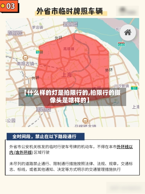 【什么样的灯是拍限行的,拍限行的摄像头是啥样的】