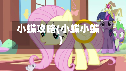 小蝶攻略(小蝶小蝶)