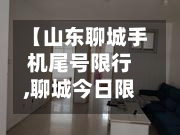 【山东聊城手机尾号限行,聊城今日限行尾号查询】