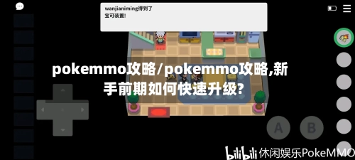 pokemmo攻略/pokemmo攻略,新手前期如何快速升级?