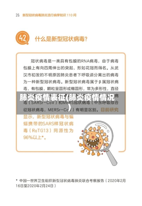 肺炎疫情表征(肺炎疫情情况)-第2张图片