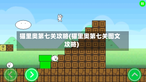 猫里奥第七关攻略(猫里奥第七关图文攻略)