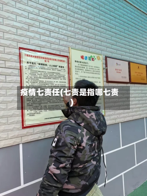 疫情七责任(七责是指哪七责)