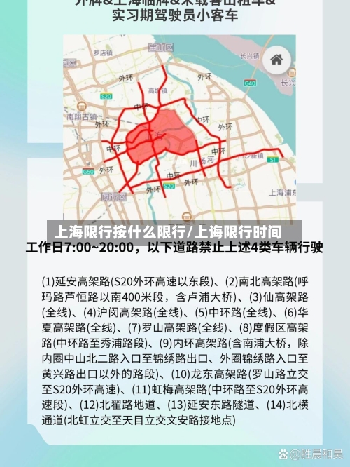 上海限行按什么限行/上诲限行时间-第2张图片